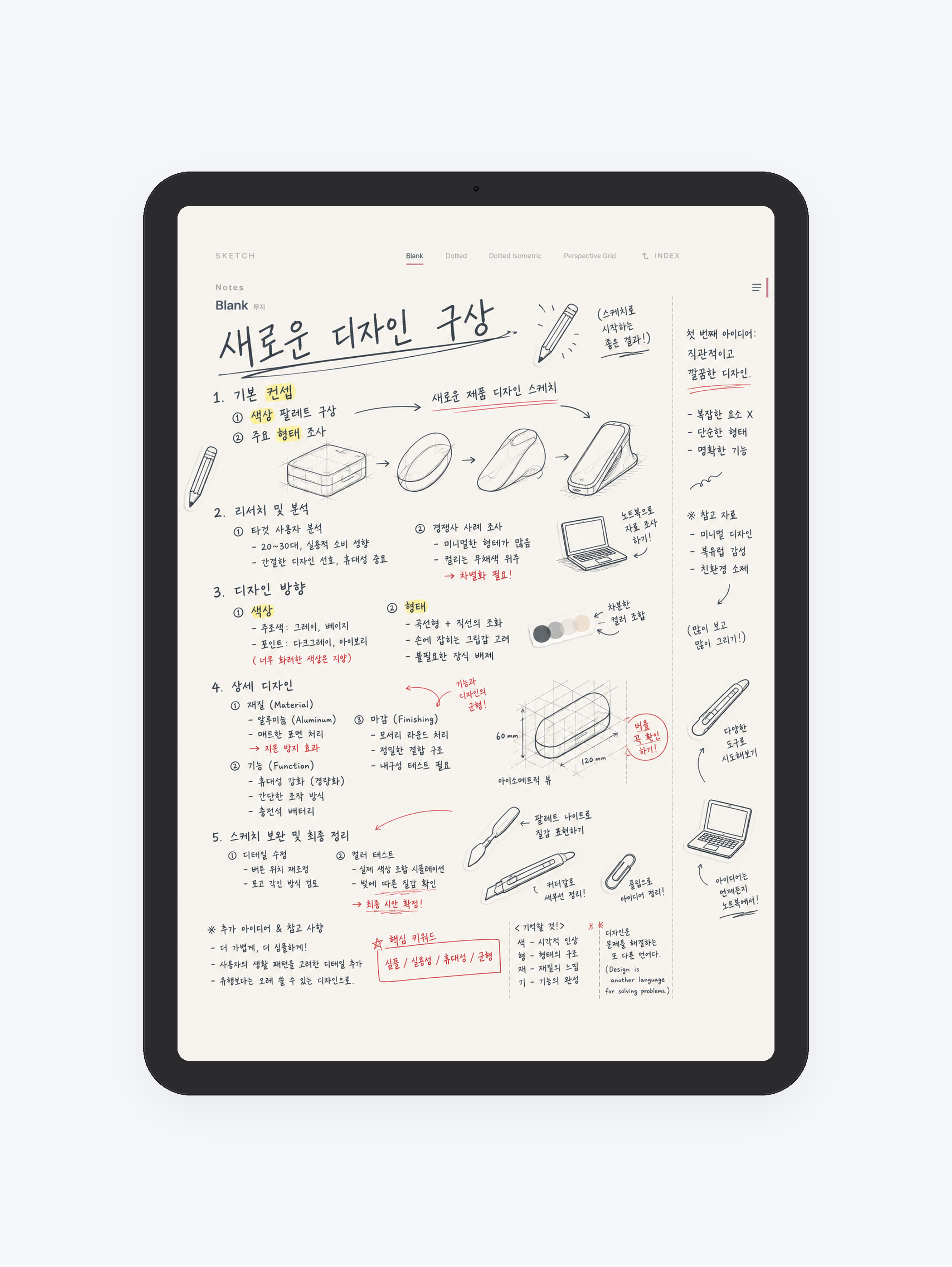 Sketch · 드로잉 공책 미리보기