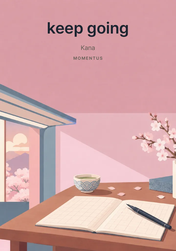 Kana · 일본어 쓰기 공책 표지